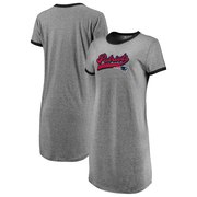 Add New England Patriots NFL Pro Line by Fanatics Branded Women's Tri-Blend T-Shirt Dress – Heathered Gray To Your NFL Collection