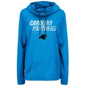 Add Carolina Panthers Majestic Women's Speed Fly Pullover Hoodie - Blue To Your NFL Collection