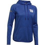 Add New York Giants Under Armour Women's Combine Authentic Novelty Tonal Twist Armour Fleece Pullover Hoodie - Royal To Your NFL Collection