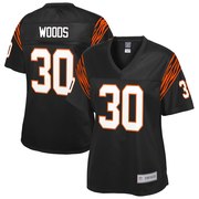 Add Ickey Woods Cincinnati Bengals NFL Pro Line Women's Retired Player Replica Jersey – Black To Your NFL Collection