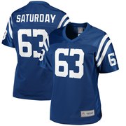 Add Jeff Saturday Indianapolis Colts NFL Pro Line Women's Retired Player Replica Jersey – Royal To Your NFL Collection