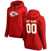 Kansas City Chiefs Women's Iconic Fleece Colorblock Pullover Hoodie 