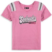 Add Seattle Seahawks New Era Girls Youth Star of the Game Tri-Blend T-Shirt – Pink To Your NFL Collection