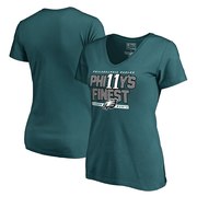 Add Carson Wentz Philadelphia Eagles NFL Pro Line Women's Philly's Finest V-Neck T-Shirt - Green To Your NFL Collection