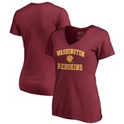 Add Washington Redskins NFL Pro Line by Fanatics Branded Women's Vintage Collection Victory Arch V-Neck T-Shirt - Burgundy To Your NFL Collection