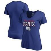 Add New York Giants NFL Pro Line by Fanatics Branded Women's Nostalgia T-Shirt - Royal To Your NFL Collection