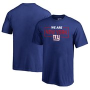 Add New York Giants NFL Pro Line by Fanatics Branded Youth We Are Icon T-Shirt – Royal To Your NFL Collection