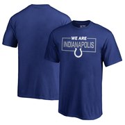 Add Indianapolis Colts NFL Pro Line by Fanatics Branded Youth We Are Icon T-Shirt – Royal To Your NFL Collection