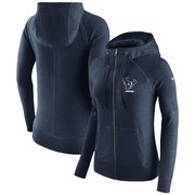 Add Houston Texans Nike Women's Gym Vintage Full-Zip Hoodie - Navy To Your NFL Collection