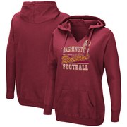 Add Washington Redskins Majestic Women's Quick Out V-Neck Hoodie – Burgundy To Your NFL Collection