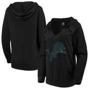 Add Detroit Lions Cuce Women's Huddle Up Pullover Hoodie – Black To Your NFL Collection