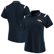 Add Denver Broncos Antigua Women's Merit Polo – Navy/White To Your NFL Collection