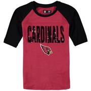 Add Arizona Cardinals 5th & Ocean by New Era Girls Youth Sequin 3/4 Sleeve Raglan T-Shirt – Cardinal To Your NFL Collection