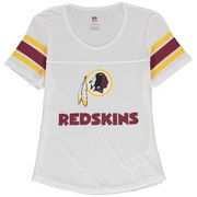 Add Washington Redskins Girls Youth Team Pride Burnout Short Sleeve T-Shirt - White To Your NFL Collection