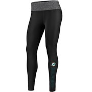 Order Miami Dolphins NFL Pro Line by Fanatics Branded Women's Color Blast Leggings - Black/Heathered Gray at low prices.