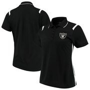 Add Oakland Raiders Antigua Women's Merit Polo – Black/White To Your NFL Collection