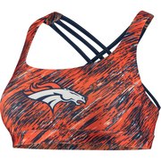 Add Denver Broncos Women's Static Rain Sports Bra - Orange To Your NFL Collection