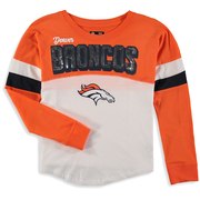 Add Denver Broncos New Era Girls Youth Baby Jersey Long Sleeve T-Shirt – White/Orange To Your NFL Collection