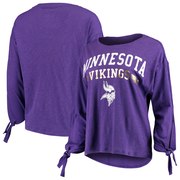 Add Minnesota Vikings Touch by Alyssa Milano Women's On The Fly Long Sleeve T-Shirt - Purple To Your NFL Collection