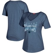 Add Dallas Cowboys Mitchell & Ness Women's Gradient V-Neck T-Shirt – Navy To Your NFL Collection