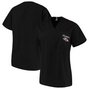 Add Baltimore Ravens Concepts Sport Women's Scrub Top – Black To Your NFL Collection