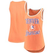 Add Denver Broncos Junk Food Women's Timeout Tank Top - Orange To Your NFL Collection