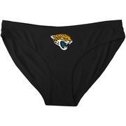 Add Jacksonville Jaguars Concepts Sport Women's Solid Logo Panties - Black To Your NFL Collection