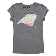 Add Carolina Panthers 5th & Ocean by New Era Girls Youth Tribal Tri-Blend V-Neck T-Shirt - Heathered Gray To Your NFL Collection