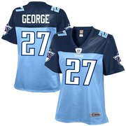 Add Eddie George Tennessee Titans Women's Retired Player Jersey - Light Blue To Your NFL Collection