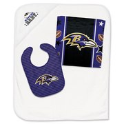 Baltimore Ravens WinCraft Infant Three-Piece Gift Set