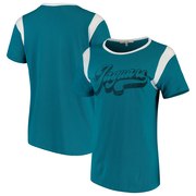 Add Jacksonville Jaguars Junk Food Women's Retro Sport T-Shirt – Teal/White To Your NFL Collection