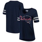 Order New England Patriots Touch by Alyssa Milano Women's Triple Play V-Neck T-Shirt - Navy at low prices.