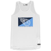 Order Tennessee Titans Under Armour Girls Youth Split Logo Tank Top - White at low prices.