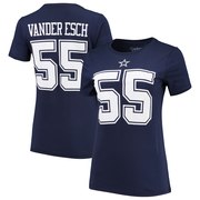 Add Leighton Vander Esch Dallas Cowboys Women's Authentic Player Name & Number T-Shirt – Navy To Your NFL Collection