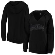 Add Seattle Seahawks Cuce Women's Huddle Up Pullover Hoodie – Black To Your NFL Collection