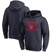 Add Houston Texans NFL Pro Line Faith Family Pullover Hoodie - Navy To Your NFL Collection