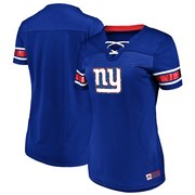 Add New York Giants Majestic Women's Game Day Draft Me V-Neck T-Shirt – Royal To Your NFL Collection