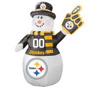 Add Pittsburgh Steelers 7' Inflatable Snowman To Your NFL Collection