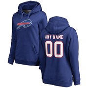 Add Buffalo Bills NFL Pro Line by Fanatics Branded Women's Personalized Name & Number Pullover Hoodie - Royal To Your NFL Collection