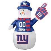 Add New York Giants 7' Inflatable Snowman To Your NFL Collection