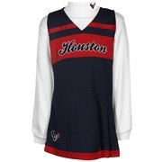 Add Houston Texans Preschool Girls Cheer Jumper Set - Navy Blue/White To Your NFL Collection