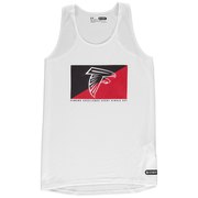 Add Atlanta Falcons Under Armour Girls Youth Split Logo Tank Top - White To Your NFL Collection