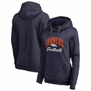 Add Denver Broncos NFL Pro Line by Fanatics Branded Women's Victory Script Pullover Hoodie – Navy To Your NFL Collection