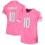 Add Mitchell Trubisky Chicago Bears Girls Youth Fashion Bubble Gum Jersey – Pink To Your NFL Collection