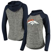 Add Denver Broncos G-III 4Her by Carl Banks Women's Championship Ring Pullover Hoodie – Heathered Gray/Orange To Your NFL Collection