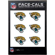 Add Jacksonville Jaguars 6-Pack Mini-Cals Face Decals To Your NFL Collection