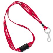 Add Arizona Cardinals WinCraft Logo Wordmark Breakaway Lanyard To Your NFL Collection