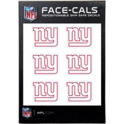Add New York Giants 6-Pack Mini-Cals Face Decals To Your NFL Collection