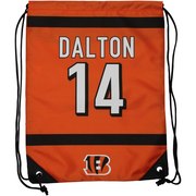 Add Andy Dalton Cincinnati Bengals Player Drawstring Backpack - Orange To Your NFL Collection