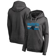 Add Carolina Panthers NFL Pro Line by Fanatics Branded Women's First String Pullover Hoodie - Charcoal To Your NFL Collection